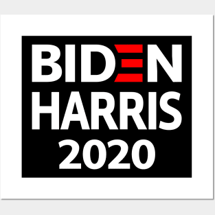 2020 Biden Harris Presidential Election Posters and Art